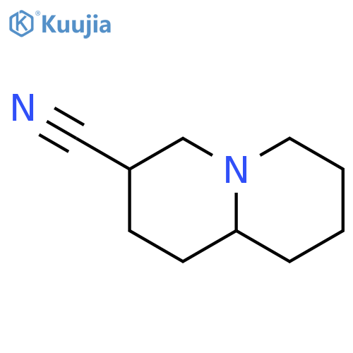 Octahydro-2H-quinolizine-3-carbonitrile structure