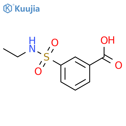 3-(Ethylaminosulfonyl)benzoic acid structure