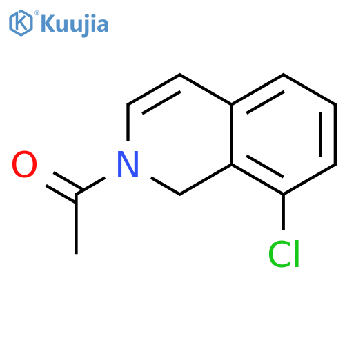 1-(8-Chloroisoquinolin-2(1H)-yl)ethan-1-one structure