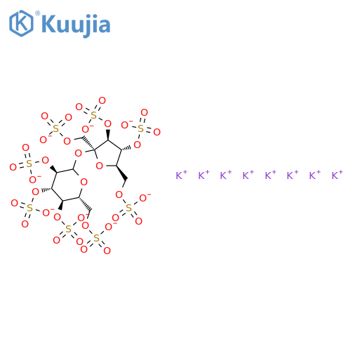 Sucrose Octasulfate Potassium Salt structure