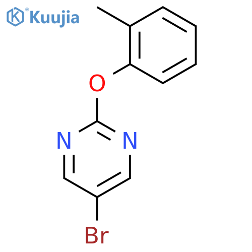 5-Bromo-2-(O-Tolyloxy)Pyrimidine structure