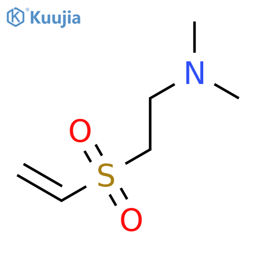2-ethenylsulfonyl-n,n-dimethylethanamine structure