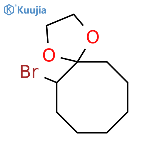 6-Bromo-1,4-dioxaspiro4.7dodecane structure