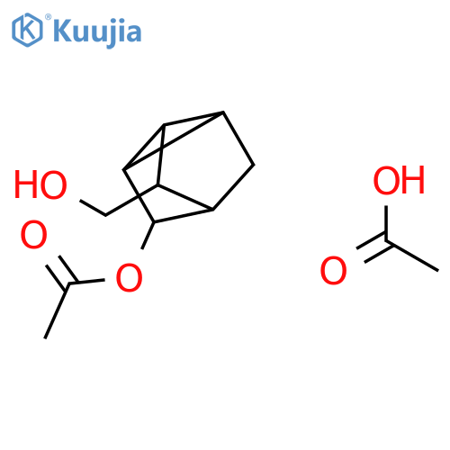 TRICYCLO[2.2.1.02,6]HEPTANE-3-METHANOL, 5-(ACETYLOXY)-, ACETATE structure