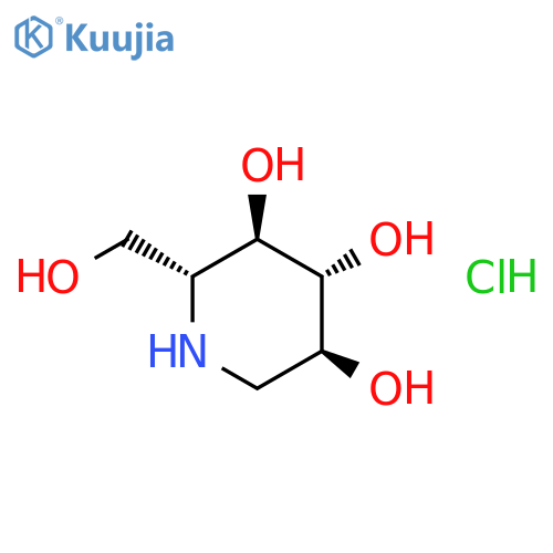 1-Deoxynojirimycin hydrochloride structure