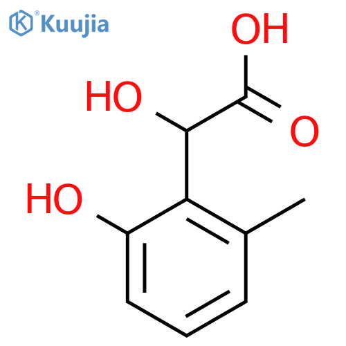 2-Hydroxy-6-methylmandelic acid structure