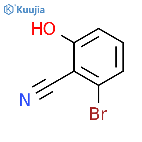 2-Bromo-6-hydroxybenzonitrile structure