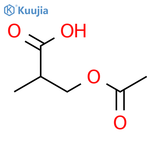 3-Hydroxy-2-methylpropanoic acid; (S)-form, Ac structure