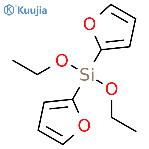 SILANE, DIETHOXYDI-2-FURANYL- structure