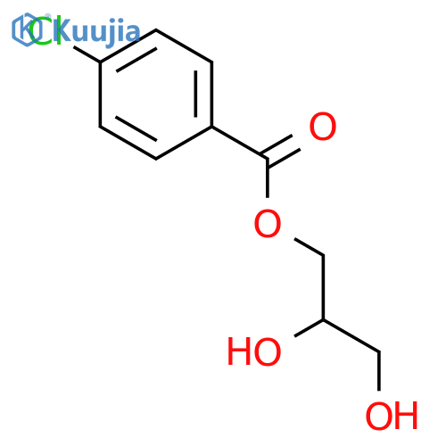 4-Chlorobenzoic Acid α-Monoglyceride structure