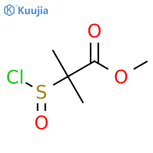 Methyl 2-methyl-2-sulfinopropanoate structure
