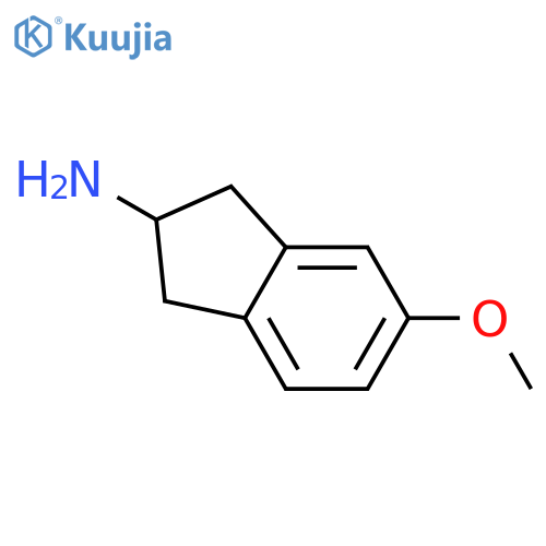 5-Methoxy-2,3-dihydro-1H-inden-2-amine structure