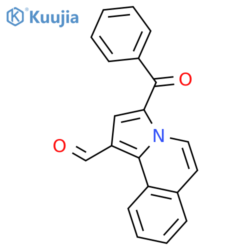 PYRROLO[2,1-A]ISOQUINOLINE-1-CARBOXALDEHYDE, 3-BENZOYL- structure