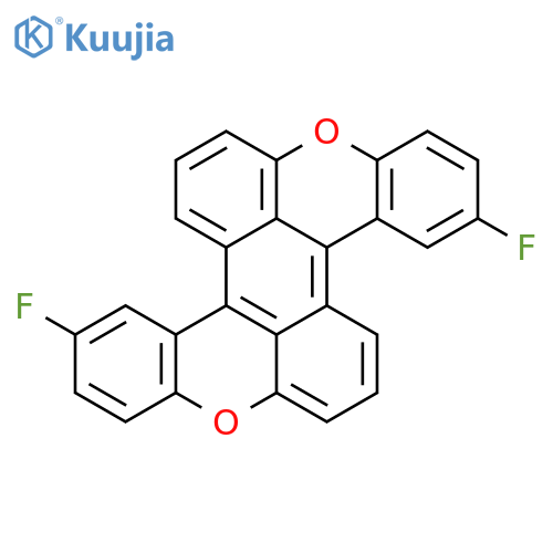 Benzo[1,2,3-kl:4,5,6-k'l']dixanthene, 3,11-difluoro- structure
