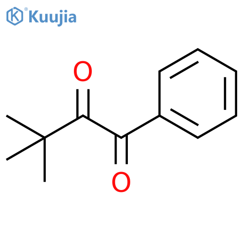 1,2-Butanedione, 3,3-dimethyl-1-phenyl- structure
