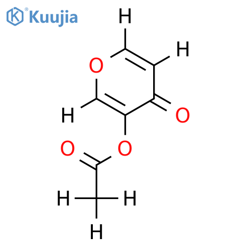 Ac-3-Hydroxy-4H-pyran-4-one structure