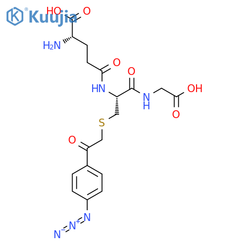 S-(p-Azidophenacyl)glutathione structure
