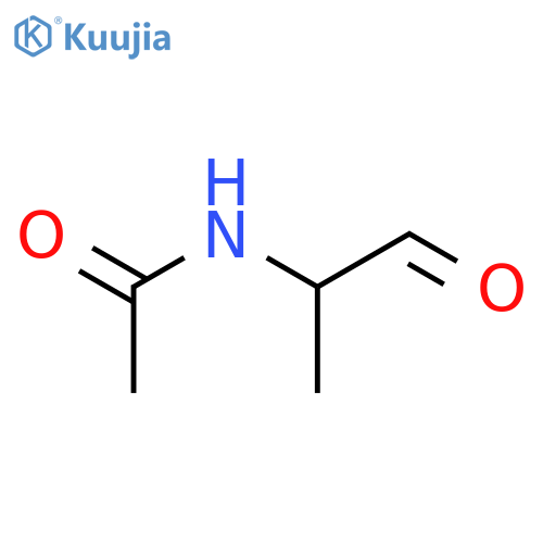 ACETAMIDE, N-(1-METHYL-2-OXOETHYL)- structure