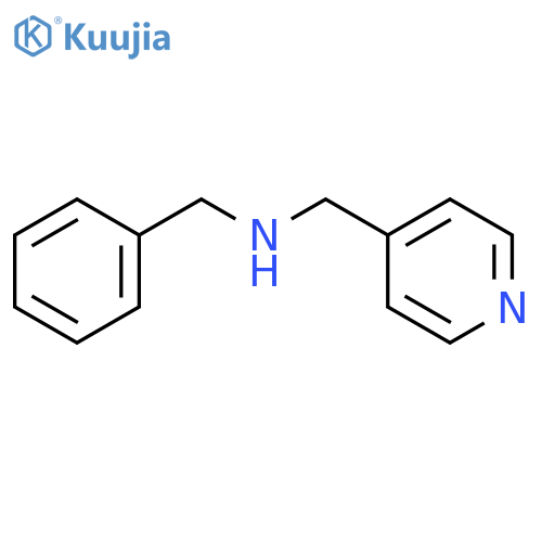 Benzyl-pyridin-4-ylmethyl-amine structure