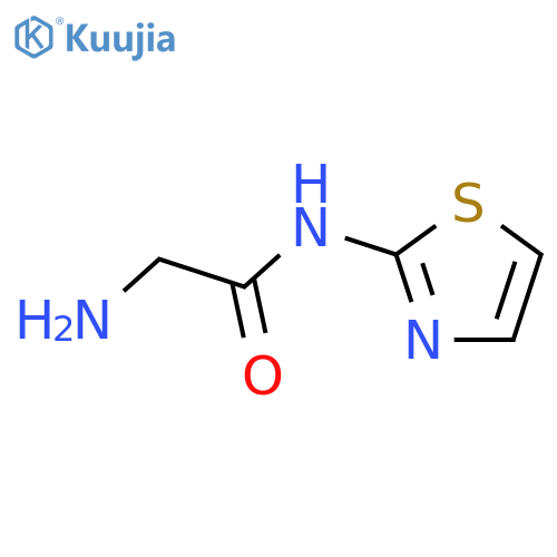 2-Amino-N-(thiazol-2-yl)acetamide structure