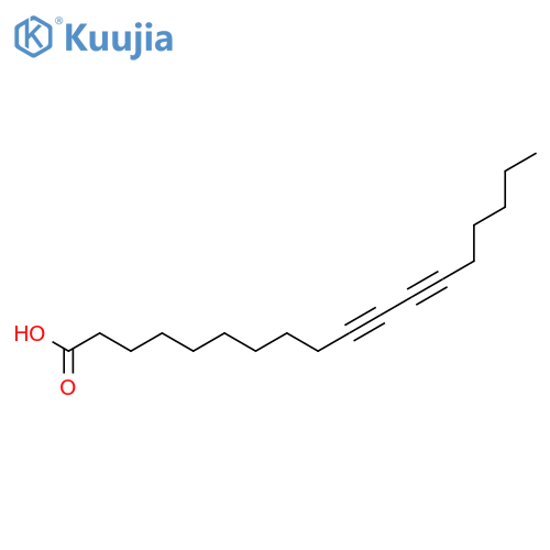 10,12-Octadecadiynoicacid structure