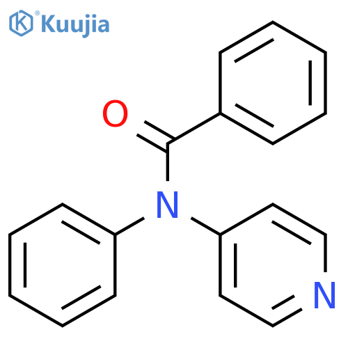 Benzamide, N-phenyl-N-4-pyridinyl- structure