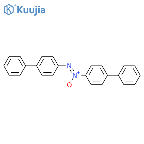 Diazene,bis([1,1'-biphenyl]-4-yl)-, 1-oxide (9CI) structure