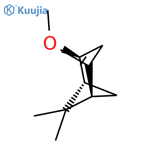 Bicyclo[3.1.1]hept-2-ene, 4-methoxy-2,6,6-trimethyl-, (1R,4S,5R)-rel- structure