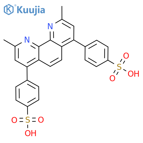 Bathocuproine disulfonate structure