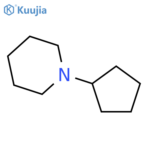 1-Cyclopentylpiperidine structure