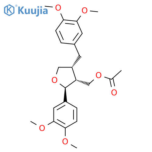 9-O-Acetyl-4,4'-di-O-methyllariciresinol structure