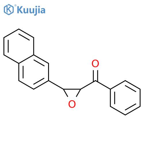 Methanone, [3-(2-naphthalenyl)oxiranyl]phenyl- structure