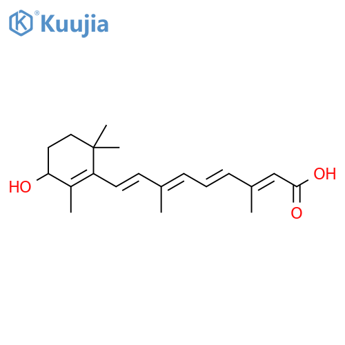 Retinoic acid, 4-hydroxy- (9CI) structure