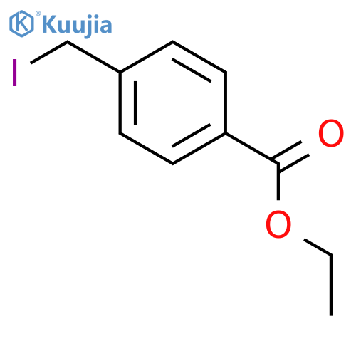 Benzoic acid, 4-(iodomethyl)-, ethyl ester structure