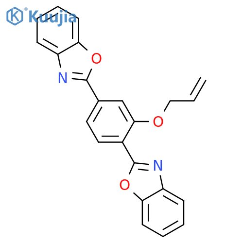 Benzoxazole, 2,2'-[2-(2-propenyloxy)-1,4-phenylene]bis- structure