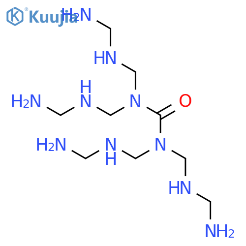 UREA, TETRAKIS[[(AMINOMETHYL)AMINO]METHYL]- structure
