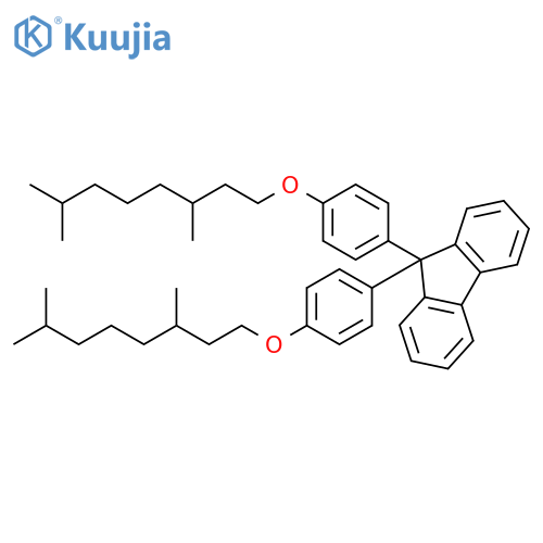 9H-FLUORENE, 9,9-BIS[4-[(3,7-DIMETHYLOCTYL)OXY]PHENYL]- structure