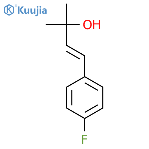 3-Buten-2-ol, 4-(4-fluorophenyl)-2-methyl- structure