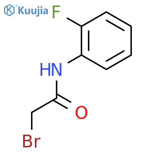 2-Bromo-N-(2-fluorophenyl)acetamide structure