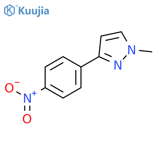 1-Methyl-3-(4-nitro-phenyl)-1H-pyrazole structure