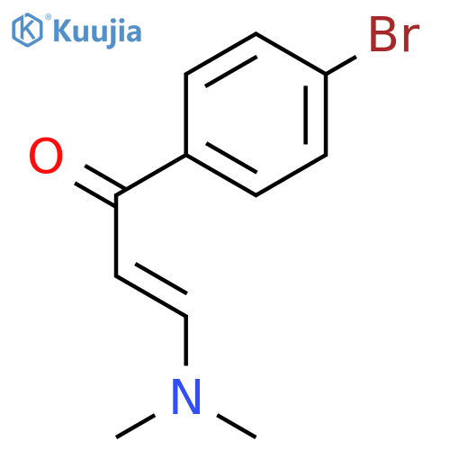 1-(4-bromophenyl)-3-(dimethylamino)prop-2-en-1-one structure
