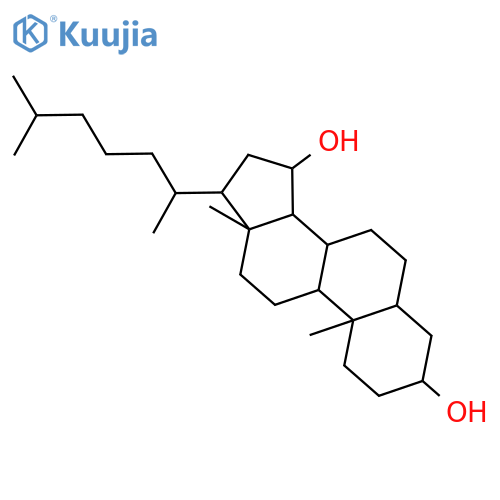 15α-Hydroxycholestane structure