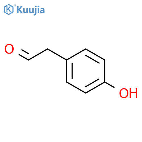 4-Hydroxyphenylacetaldehyde, approximately ~15% wt/vol in Ethyl Acetate structure