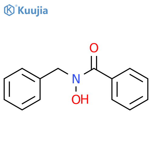 Benzamide, N-hydroxy-N-(phenylmethyl)- structure