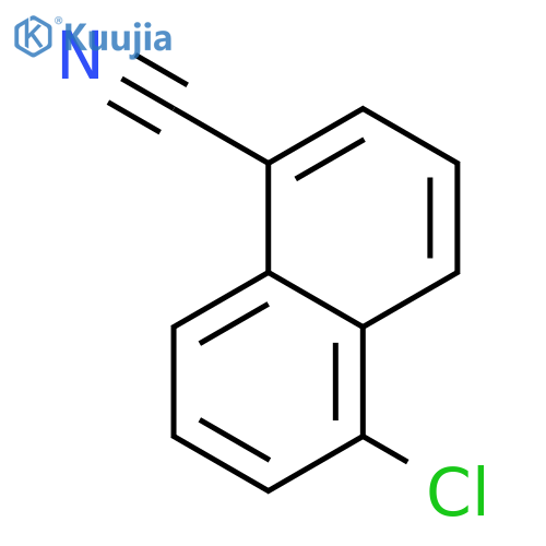 1-Naphthalenecarbonitrile, 5-chloro- structure