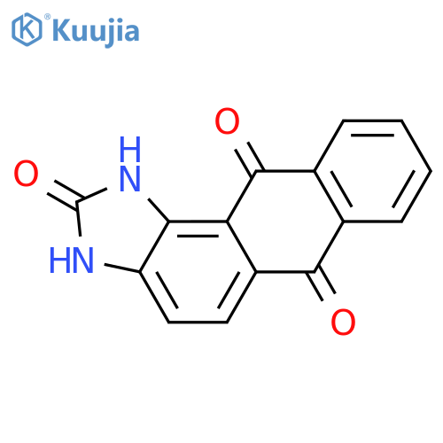 1H-Anthra[1,2-d]imidazole-2,6,11(3H)-trione structure