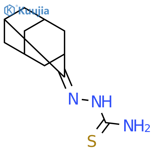 2-(Adamantan-2-ylidene)hydrazinecarbothioamide structure