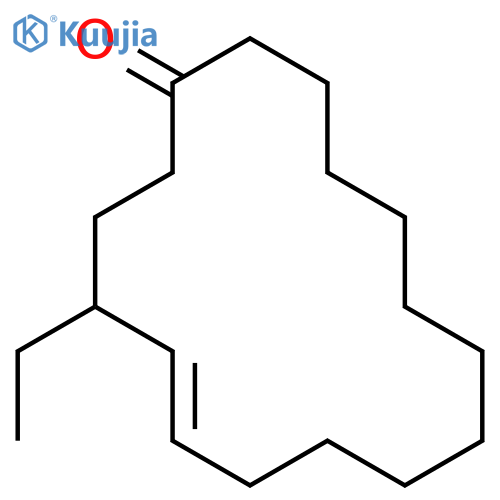 5-CYCLOHEXADECEN-1-ONE, 4-ETHYL- structure