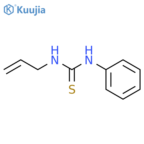 1-allyl-3-phenyl-2-thiourea structure