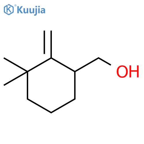 CYCLOHEXANEMETHANOL, 3,3-DIMETHYL-2-METHYLENE- structure